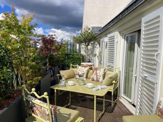 Luxueux Appartement, avec terrasse vue Champs-Élysées - París - 7