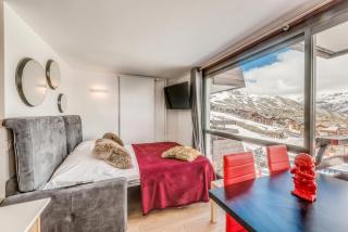 Résidence Palafour - Studio cabine 4 personnes pieds des pistes - balcon vue Grande Sassière MAE-3629 - Tignes - 2