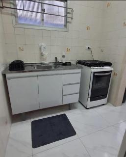 113 Canto do Forte - 1dorm - 200 m da Praia e 20m dos Bares e restaurantes - Estacionamento gratuito e WI Fi , TV a cabo - Praia Grande - 6