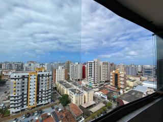 Luxor Double Aluguel por Temporada com Varanda Gourmet contendo churrasqueira e frigobar, Vista panorâmica da Ponta Verde! 2 quartos com split, 2 banheiros e uma banheira de hidromassagem na suíte do Apartamento! - 8