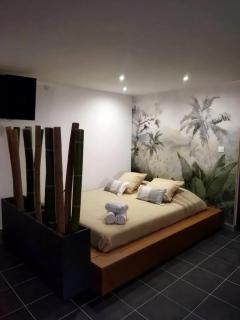 Studio romantique à Baixas avec Jacuzzi - 35m² - Baixas - 6