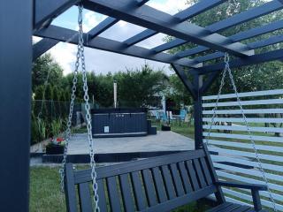 Domki Anielski Zakątek J&R nad Bałtykiem DELUX z balią ogrodową z jacuzzi i klimatyzacją - 8