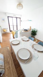 Cote et Mer Superbe appartement Front de Mer WIFI & PARKING - Villers-sur-Mer - 4