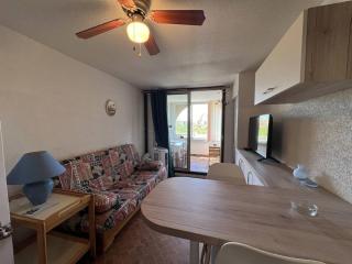 Charmant T2 avec loggia, TV, lave-linge, climatisation portative, proche port et plage à Port Leucate - FR-1-81-621 - Leucate - 7
