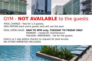 Uptown Parksuites Apartments Tower 1 BGC by PH Staycation - Manila - 9