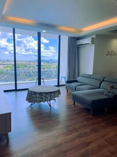 vivacity megamall jazz suites 2 kuching 3 bedrooms corner unit - Kuching - 1
