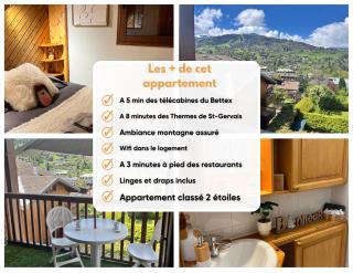 Ski ou Thermes? Un appt cabine avec vue magnifique - Saint-Gervais-les-Bains - 0