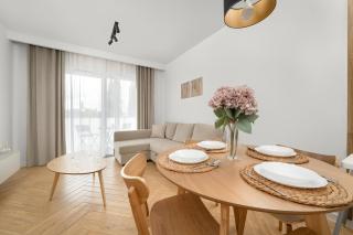 Stylowy Apartament w Odcieniach Beżu Balkon & Parking by Noclegi Renters - Breslavia - 4