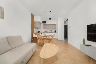 Stylowy Apartament w Odcieniach Beżu Balkon & Parking by Noclegi Renters - Breslavia - 1