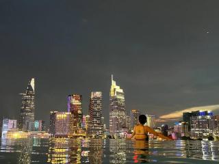Opera 2PN Metropole Quận 2 view sông POOL GYM - Ho Chi Minh - 0