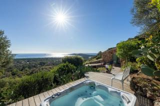 Villa 100m2 - 8 pers Jacuzzi 5 min plage Pinarello - Zonza - 0