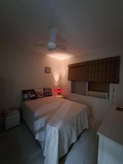 Apartamento Guarujá Pitangueiras, Beira Mar 50 m , 1 Dormitório , Vista do Mar, Sol da manhã - 4