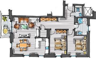 3-Raum-Ferienwohnung mit Meerblick - Büsum - 9
