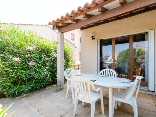 Pavillon studio mezzanine climatisé proche plage et lagune à Gruissan - FR-1-409-273 - 2