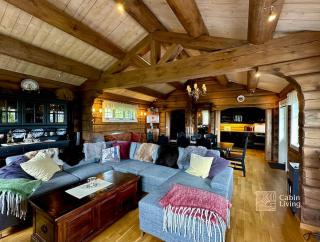 Large cozy log cabin with sauna and nice view in Sjusjøen - Ringsaker - 8