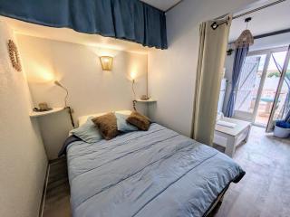 MARSEILLAN-PLAGE - Studio climatisé avec coin nuit séparé - Terrasse & parking privé - Marseillan - 7