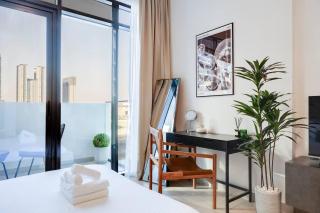 Cozy Studio Getaway In Azizi 17! Sleep 3 Adults - Dubai - 5