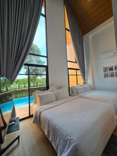 บ้านพูลวิลล่าเขาใหญ่ The Overflow - 6