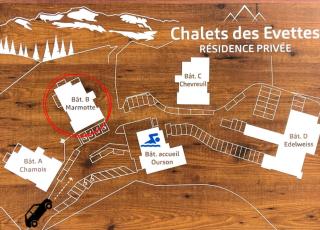 Les Chalets Des Evettes - Appartement dans une résidence avec piscine au pied des pistes MAE-3264 - 2