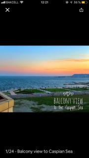 Sea view couple apartmant at boulvard,near nizami street - Baku - 6