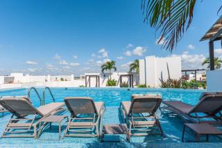 Luxury Condo 1BR 100MB Gym Sauna Rooftop Pool - Playa del Carmen - 0