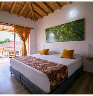 Hotel Campestre La Aldea Cabaña Pijao - Montenegro - 8