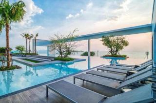 Aeras Beachfront Condominium Jomtien Pattaya Sea view room - 7