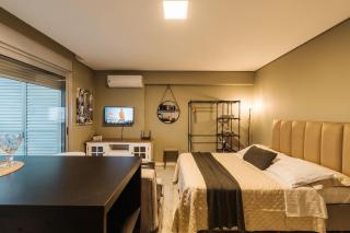 Studio Central, Moderno, C/ Garagem e Academia! - 1