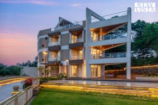 Mocha House with Indoor Pool, BBQ & Bonfire at Lonavala by StayVista - 8