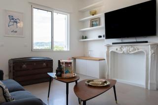 #54 Sea view Villa 4 BDR AC Parking 5mins to Port BBQ - Nice - 2