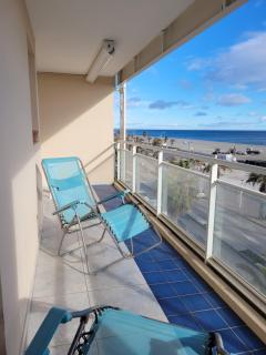 Appartement 80 m2, T 3 vue imprenable face à la mer - Canet-en-Roussillon - 0