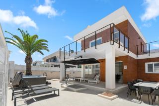 Casa Bos Flamingo Luxury Wellness Entire Villa Pool Jacuzzi Gran Alacant near Beach - Puerto Marino - 1