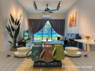 Manhattan Condo Ipoh Waterpark PoolView FREE Carpark & Netflix by PLY Home - Ipoh - 3