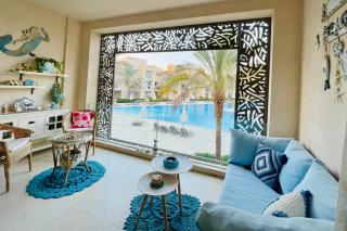Mangroovy - Elgouna Authentic Designer shared home 2 BDR each with private bathroom for Kitesurfers with Pool View & Beach Access - Hurghada - 5