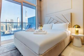 Luxury Top Floor apt with Full Burj Khalifa view - Dubai - 6