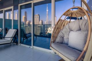 Luxury Top Floor apt with Full Burj Khalifa view - Dubai - 3