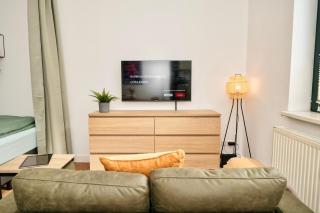 SudenburgNest - Studio-Apartment mit iPad, Boxspringbett, Smart-TV & Waschmaschine - Maagdenburg - 8