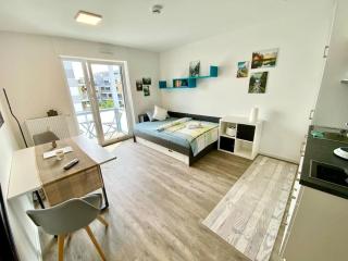 Carefree Mikroapartment inkl. Balkon + Tiefgarage - Augsburg - 9