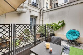 Chic studio with terrace in Paris - 5