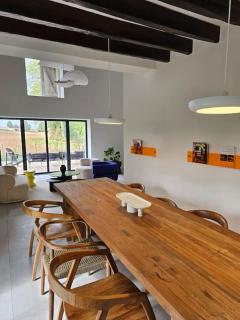 Grand Ferme entièrement rénovée - 1h de Paris 8pax - 4