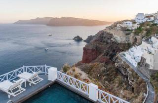 Charming Santorini Suite Yagos Suite 1 Bedroom Min, Children Age 12 Years Private Furnished Balcony With Hot Tub Overlooking The Sea , - Oia - 9