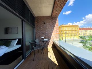 Central Riverside Apartment - Free Parking - Prag - 7