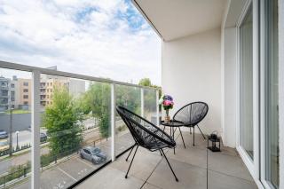 Łódź Manufaktura - Balcony & Workspace by Rentujemy - Łódź - 5
