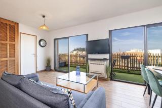 Open Sky Terrace Lage 1 Bdr & Parking - Nizza - 9