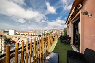 Open Sky Terrace Lage 1 Bdr & Parking - Nizza - 8