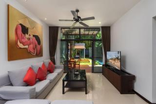 Villa Laut 3 Bedroom Private Pool Villa in Popular Saiyuan Estate 10 min to Naiharn Beach - Ban Saiyuan (1) - 6
