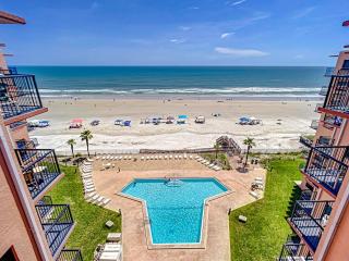 Oceanfront Sunrise Overlooking Pool Walk to shopping dining Sunrise 805 - 0