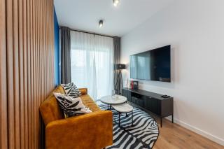 Golden City Haven by Aparo - Nowy Apartament, Winda, Balkon, Szpital CKD, Uniwersytet - 8