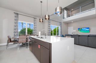 Contemporary Condo With Pool Table, Rooftop Terrace And Large Loft With Reunion Resort Water Wark Access Near Disney At Spectrum Resort Orlando By Rentyl - B40 #224 - 6