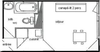 Résidence Le France - Studio 2 pers - LE FRANCE - PLAGNE CENTRE MAE-8904 - La Plagne Tarentaise - 8